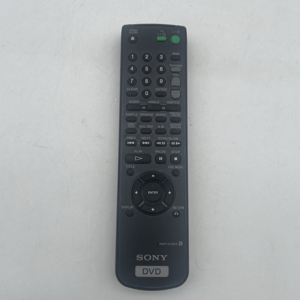 Sony Remote Control RMT-D130A Working Genuine Original OEM DVD Remote